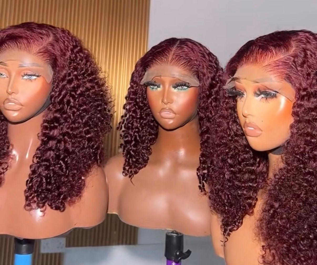 Burgundy Burmese Curls