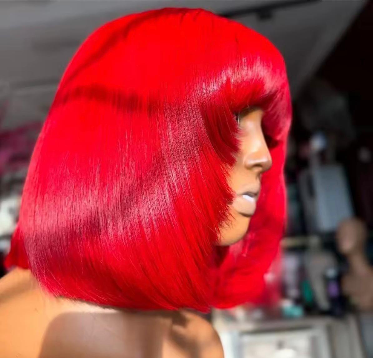 SDD Red Virgin Human Hair